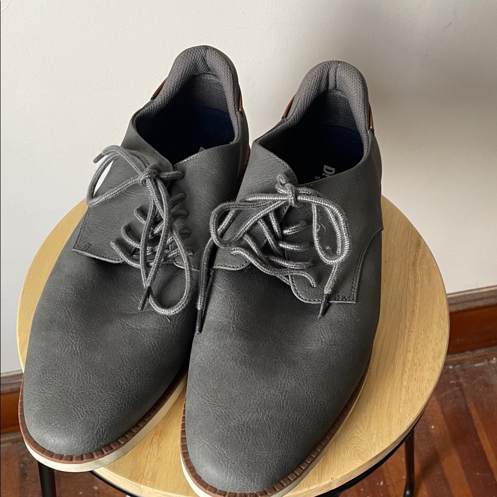 Dr. Scholl's Charcoal Men's Oxfords